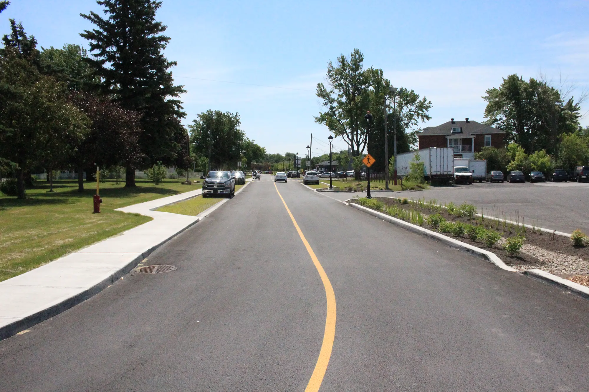 Reconstruction des infrastructures du Grand Boulevard, Chambly